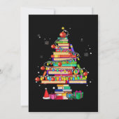 Kerstboom Bibliotheek Kaart (Achterkant)