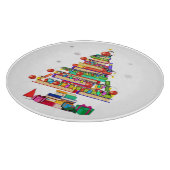Kerstboom Bibliotheek Snijplank (Hoek)