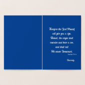 Kerstboom Bijbeltekst Foliekaart Folie Kaarten (Binnen)