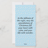 Kerstboom Bladwijzer Vakantie Kaart (Achterkant)