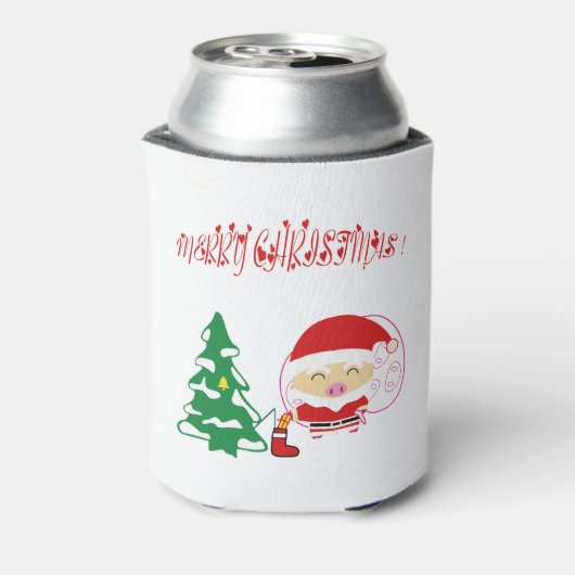 kerstboom blikjeskoeler (Blikje Achterkant)