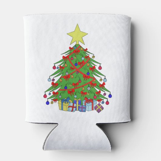 kerstboom blikjeskoeler (Achterkant)