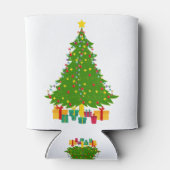 kerstboom blikjeskoeler (Achterkant)