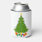 kerstboom blikjeskoeler (Blikje Achterkant)