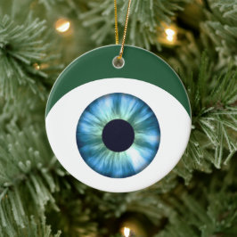 Kerstboom Blue Eye Ornament