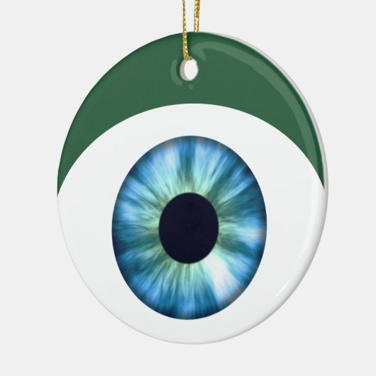 Kerstboom Blue Eye Ornament (Links)