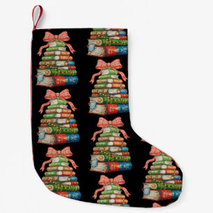Kerstboom Boeken Boog Lezen Bibliothecaris Leraar Kleine Kerstsok