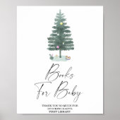 Kerstboom - boeken voor baby poster (Voorkant)