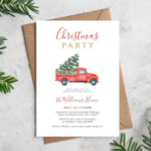 Kerstboom & Boerderij Truck Kerstfeest Kaart