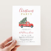 Kerstboom & Boerderij Truck Kerstfeest Kaart