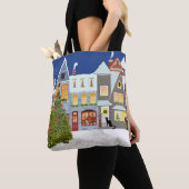 Kerstboom Boodschappentas Tote Bag (Dichtbij)