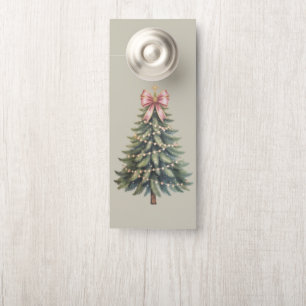 Kerstboom Boog Coquette Kerstmis Deurhanger