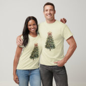 Kerstboom Boog Coquette Kerstmis T-shirt (Unisex)