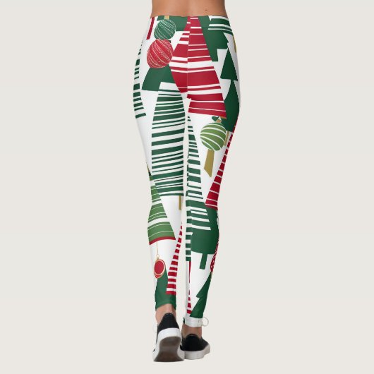 kerstboom bos leggings (Achterkant)