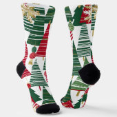kerstboom bos sokken (Gebogen)