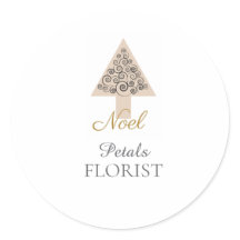 Kerstboom Boutique Bloemist Branding, Noel    