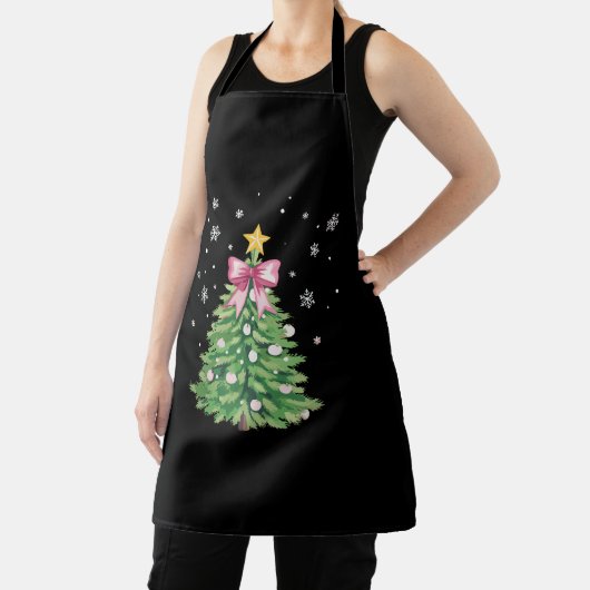 Kerstboom Bow kerstvakantie Schort (Insitu)