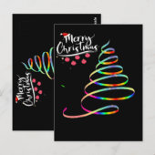 Kerstboom Briefkaart (Voorkant / Achterkant)