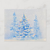 Kerstboom briefkaart (Voorkant)
