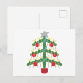 Kerstboom Briefkaart (Voorkant / Achterkant)