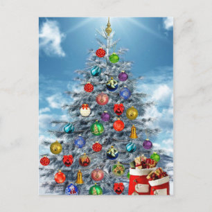 Kerstboom Briefkaart
