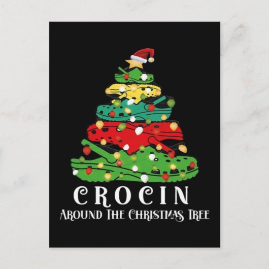 Kerstboom Briefkaart (Voorkant)