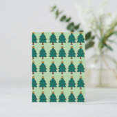 Kerstboom  briefkaart (Staand voorkant)