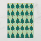 Kerstboom  briefkaart (Voorkant)