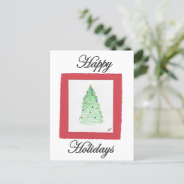 kerstboom briefkaart