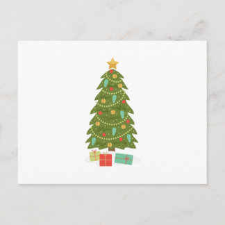 kerstboom briefkaart