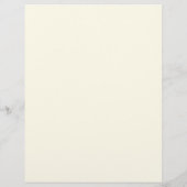 Kerstboom Briefpapier in Midcentury Modern Stijl Flyer (Achterkant)