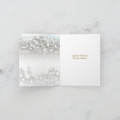 kerstboom, broekjes Frans Feestdagen Kaart (Binnen)