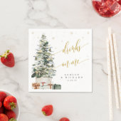 Kerstboom Bruiloft Servetten (Insitu)
