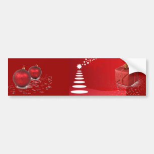 Kerstboom Bumpersticker