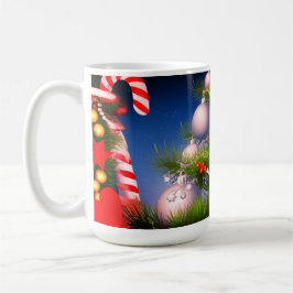 Kerstboom cadeau Snoep Koffie Mok
