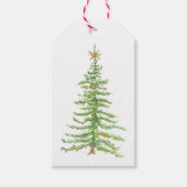 Kerstboom Cadeaubijsluiter Cadeaulabel (Voorkant)