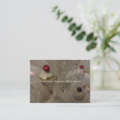 Kerstboom Cadeaubon Kortingskaartje (Staand voorkant)