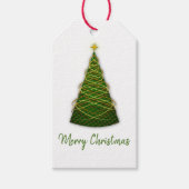 kerstboom cadeaulabel (Voorkant)