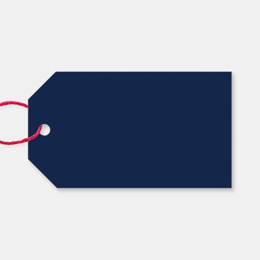 Kerstboom Cadeaulabel (Achterkant Horizontaal)
