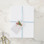 Kerstboom Cadeaulabel (Met Touw)