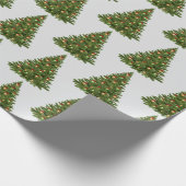 Kerstboom Cadeaupapier (Hoek)