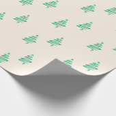 kerstboom cadeaupapier (Hoek)