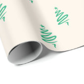 kerstboom cadeaupapier (Rol Hoek)
