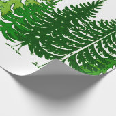 kerstboom cadeaupapier (Hoek)