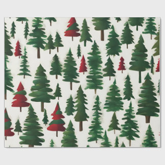 kerstboom cadeaupapier