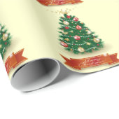 kerstboom cadeaupapier (Rol Hoek)