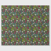 Kerstboom Cadeaupapier (Vlak)