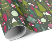 Kerstboom Cadeaupapier (Rol Hoek)