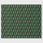 Kerstboom Cadeaupapier (Vlak)