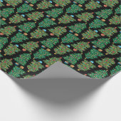 Kerstboom Cadeaupapier (Hoek)
